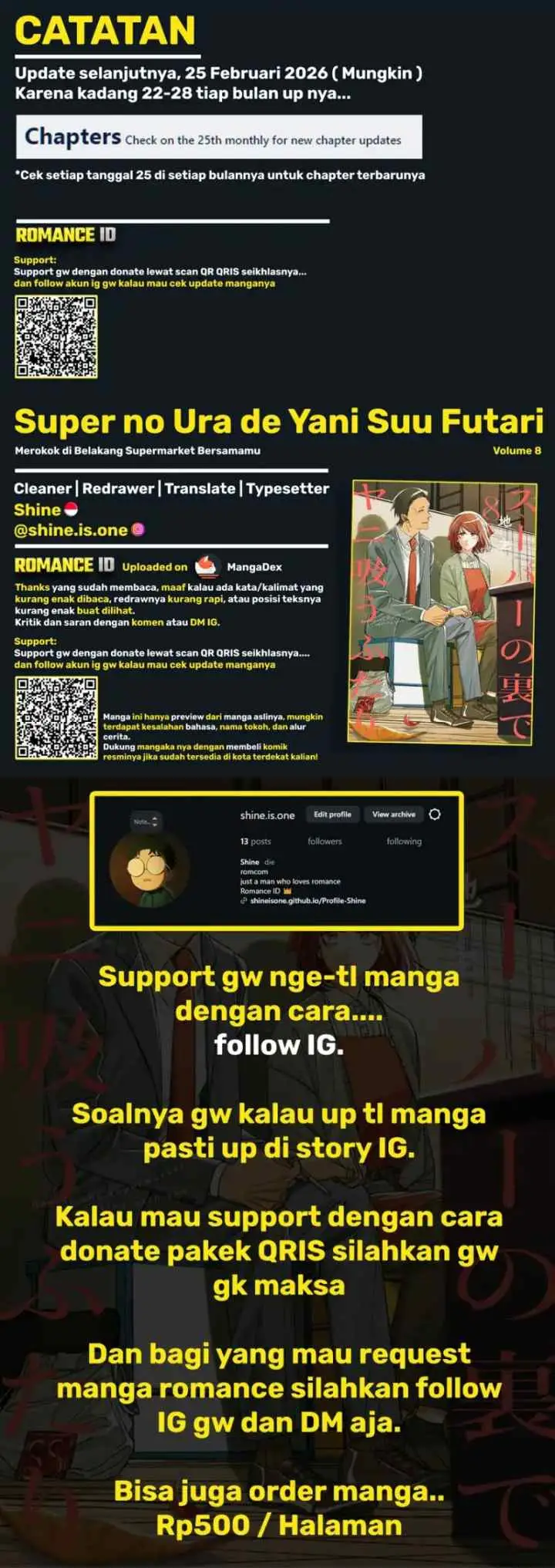 A Story About Smoking at the Back of the Supermarket chapter 57 halaman 16