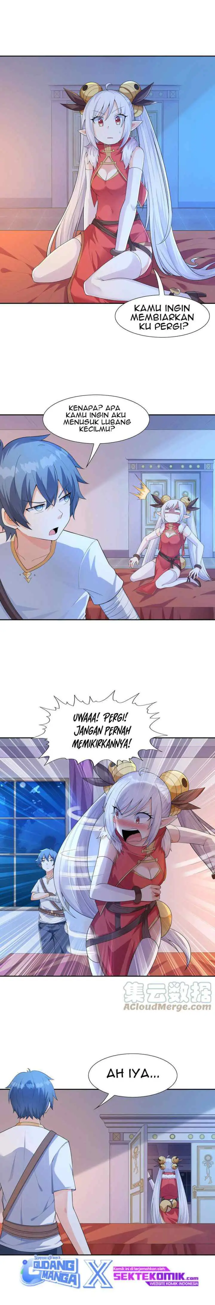 My Harem Is Entirely Female Demon Villains chapter 16 halaman 9
