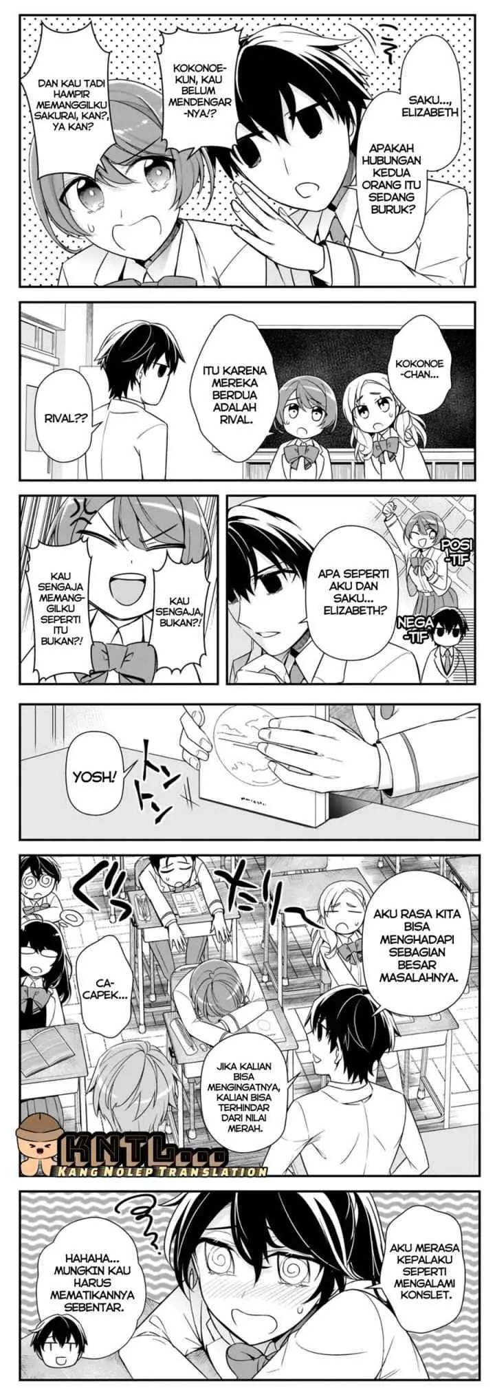 Ore ni Trauma wo Ataeta Joshi-tachi ga Chirachira Mitekuru kedo, Zannen desu ga Teokure desu chapter 6 halaman 14