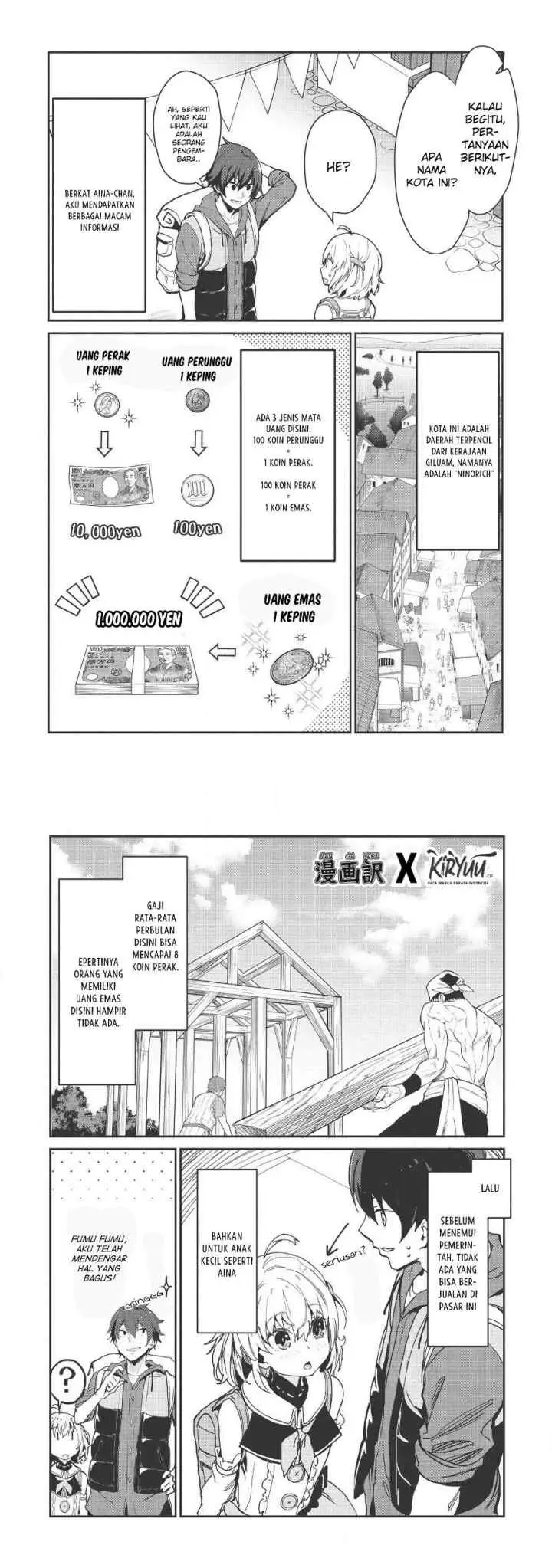 Itsudemo Jitaku ni Kaereru Ore wa, Isekai de Gyoushoujin o Hajimemashita chapter 1 halaman 16