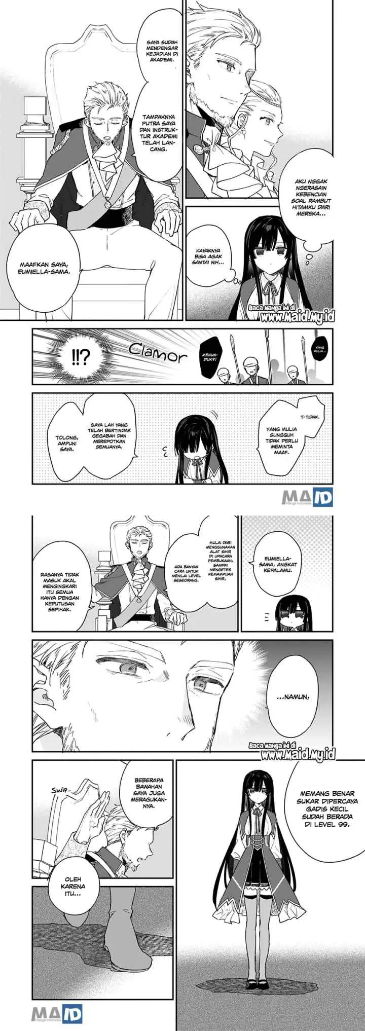 Akuyaku Reijou Reberu 99 ~Watashi wa UraBOSU desuga Maou de wa arimasen~ chapter 2 halaman 4