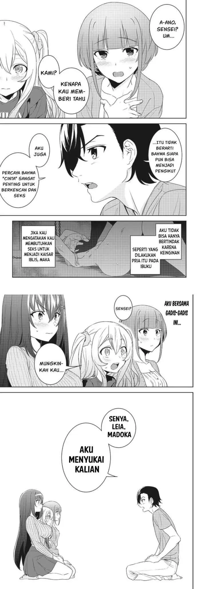 Matei Kyoushi to Juuzoku Shoujo no Haitoku Keiyaku chapter 6.1 halaman 4