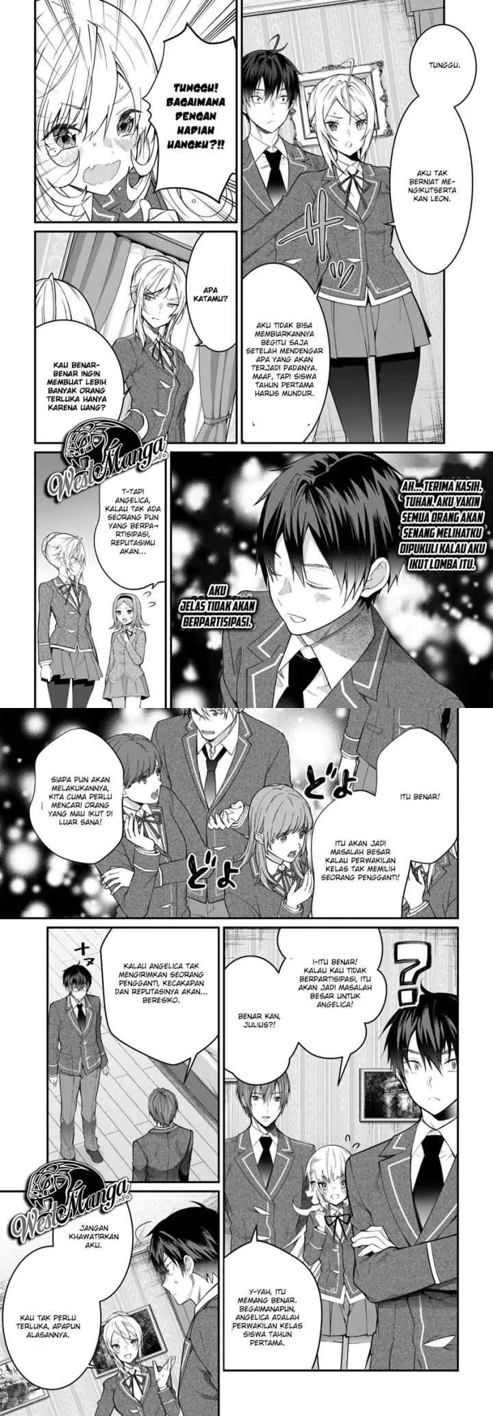 Otome Game Sekai wa Mob ni Kibishii Sekai Desu chapter 19 halaman 15