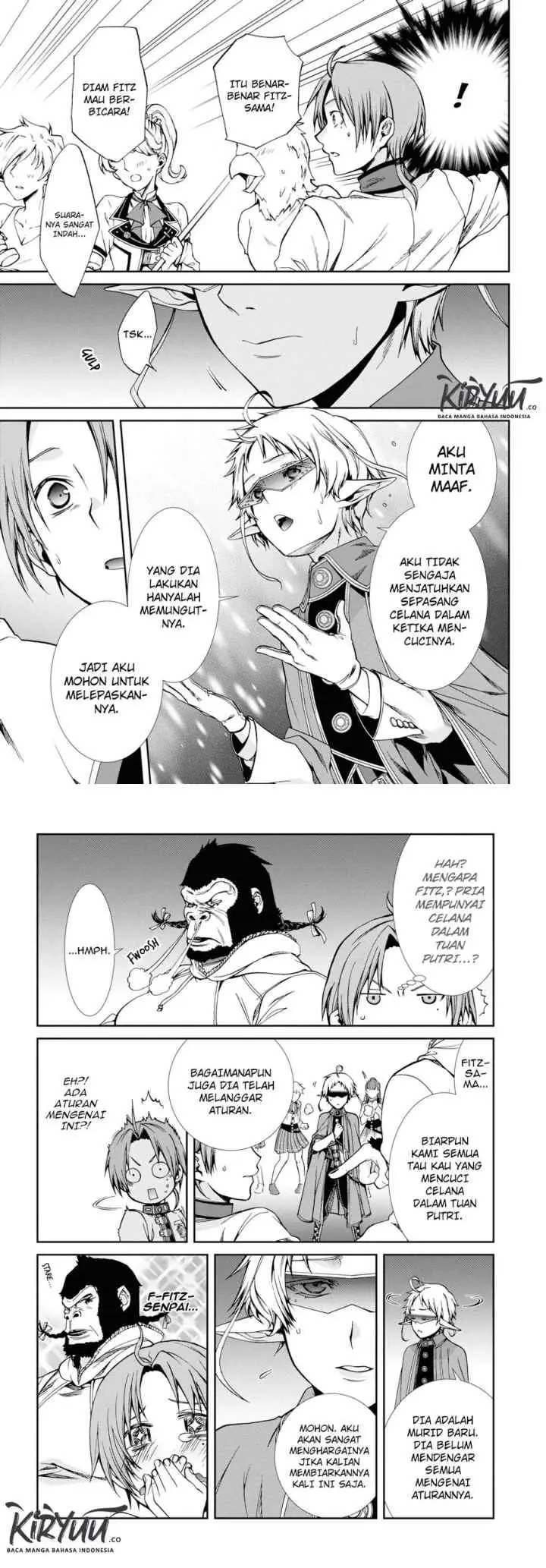 Mushoku Tensei: Isekai Ittara Honki Dasu chapter 56 halaman 4