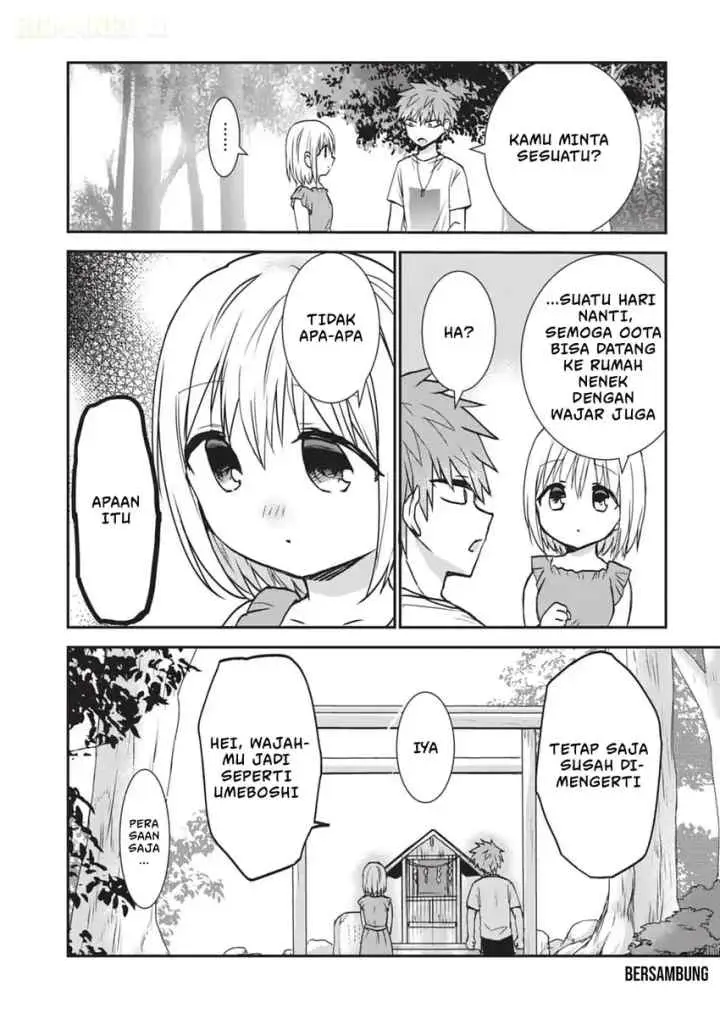 Kao ni Denai Kashiwada-san to Kao ni Deru Oota-kun + chapter 11.5 halaman 9