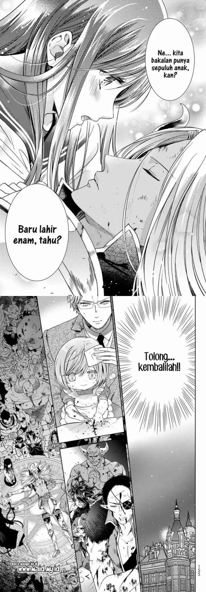 Isekai de Saikyo Mao no Kodomotachi no Mama ni Natchaimashita chapter 24.5 halaman 6
