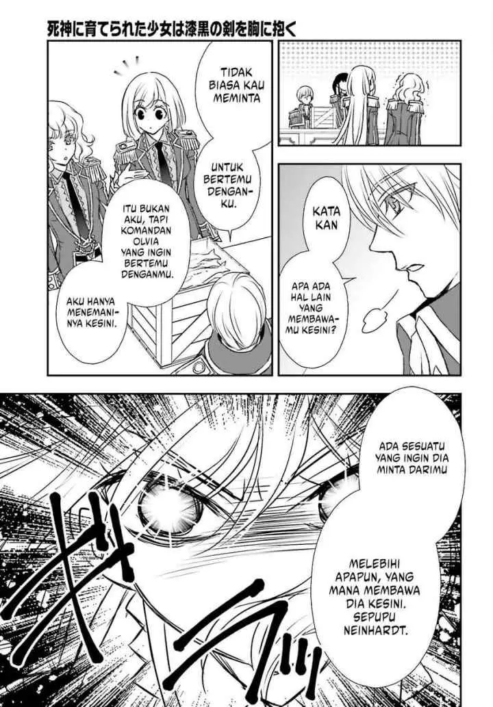 Shinigami ni Sodaterareta Shoujo wa Shikkoku no Tsurugi wo Mune ni Idaku chapter 41 halaman 14