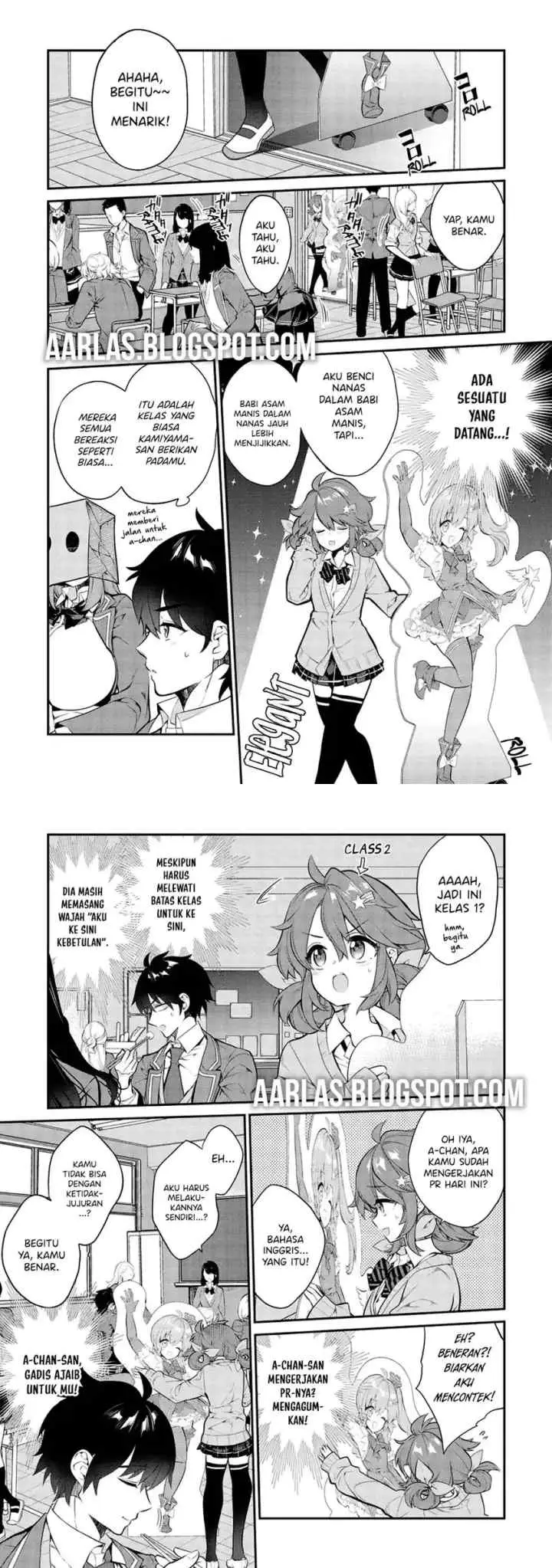 Kamiyama-san no Kami Bukuro no Naka ni wa chapter 8 halaman 4