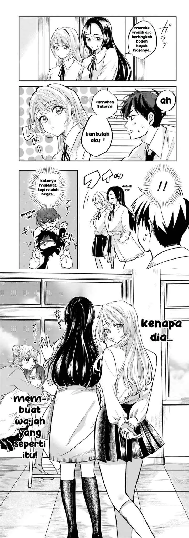 Aisare Tenshi na Classmate ga, Ore ni Dake Itazura ni Hohoemu chapter 3 halaman 15
