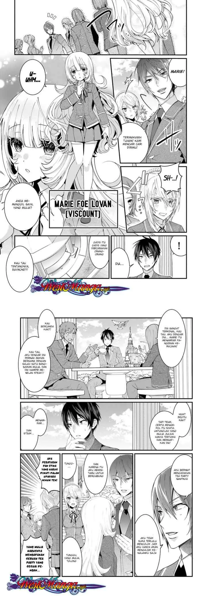 Otome Game Sekai wa Mob ni Kibishii Sekai Desu chapter 5 halaman 4