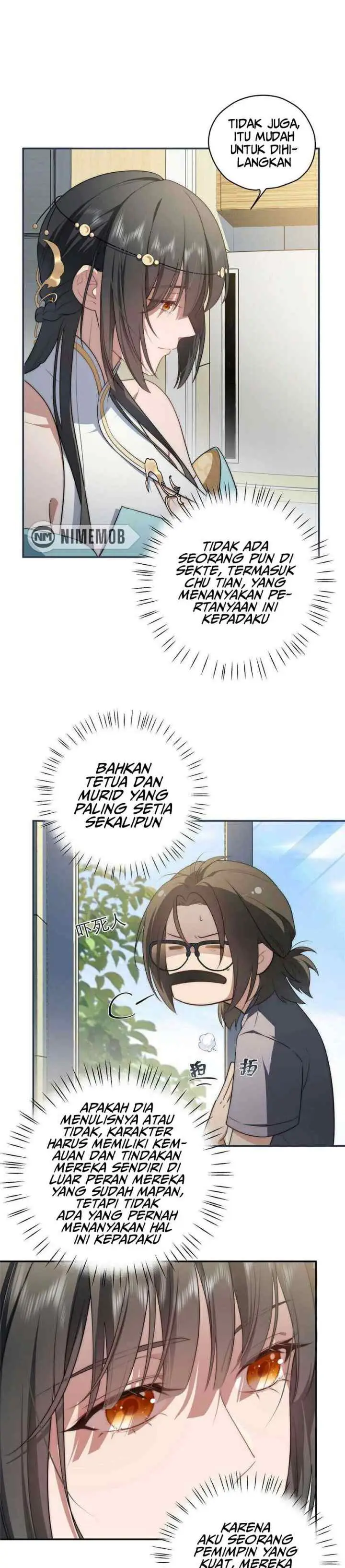 What Do You Do If the Heroine Escapes From Your Novel chapter 18 halaman 4