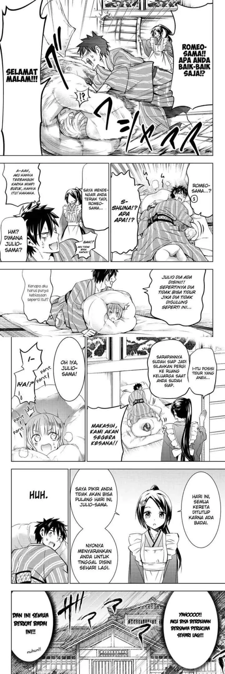 Kishuku Gakkou no Juliet chapter 55 halaman 4