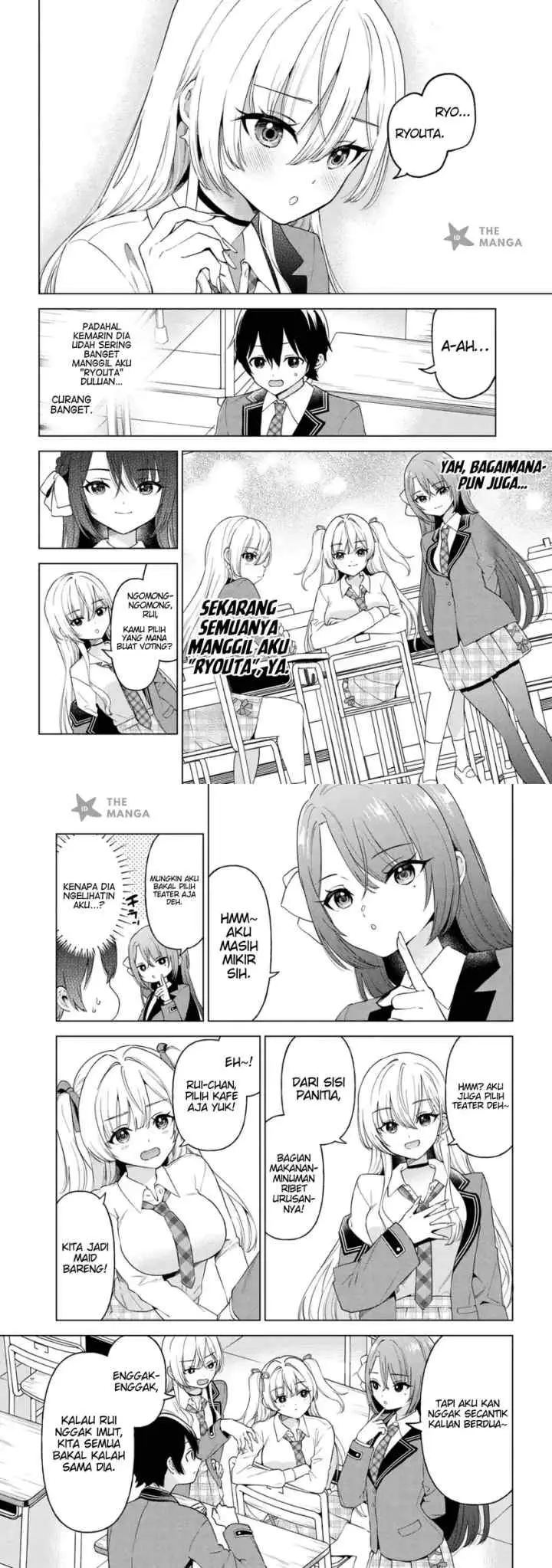 Inkyaa no ore ga sekigae de S-kyuu bishoujo ni kakomaretara himitsu no kankei ga hajimatta chapter 7 halaman 14