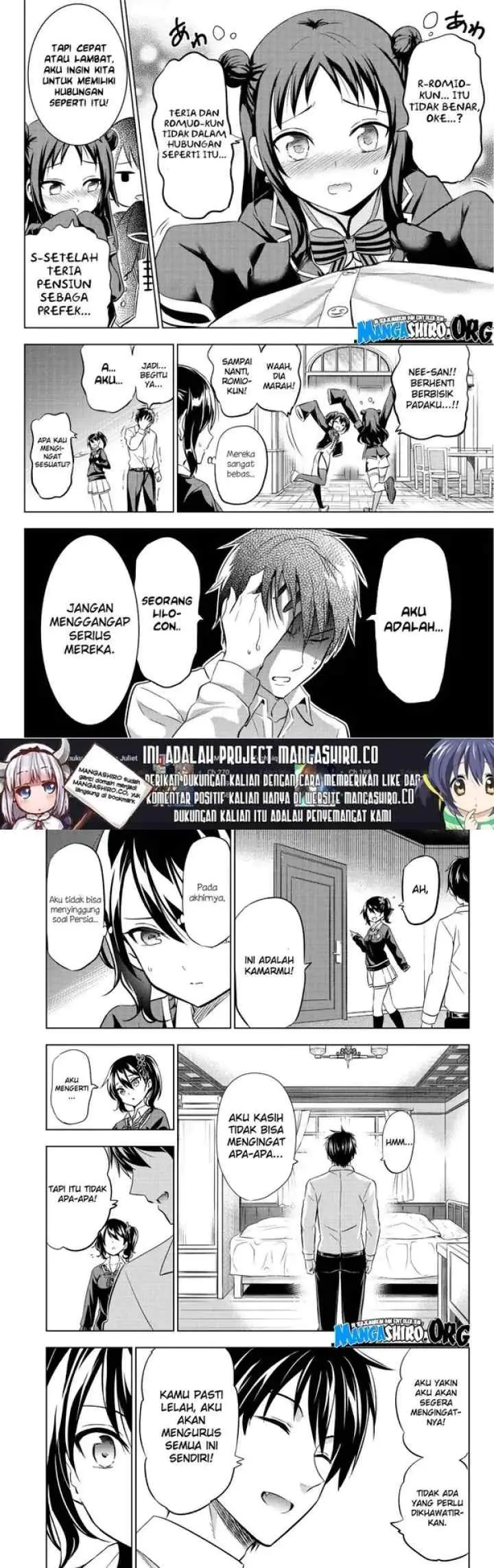 Kishuku Gakkou no Juliet chapter 75 halaman 8