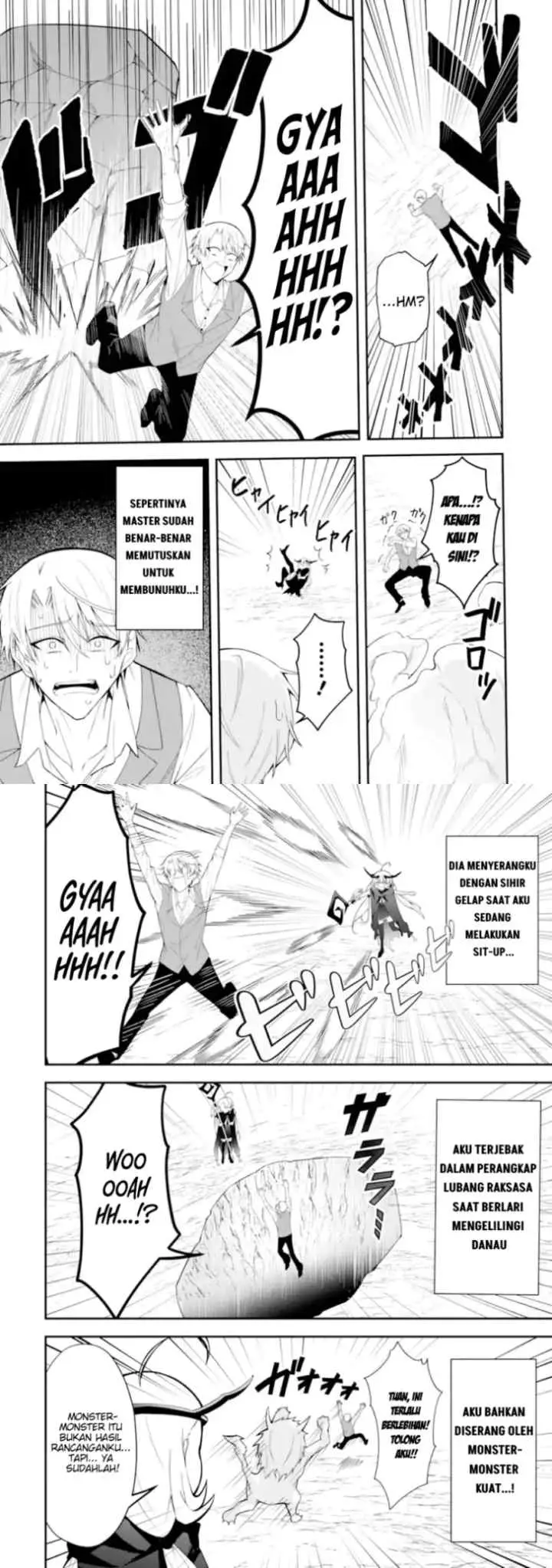Saiyaku Kyuu Sukiru ~Boushoku Maou~ Mochi no Akuyaku Kizoku ni Tensei Shimashita ga, Shokei Sare chapter 1.2 halaman 10