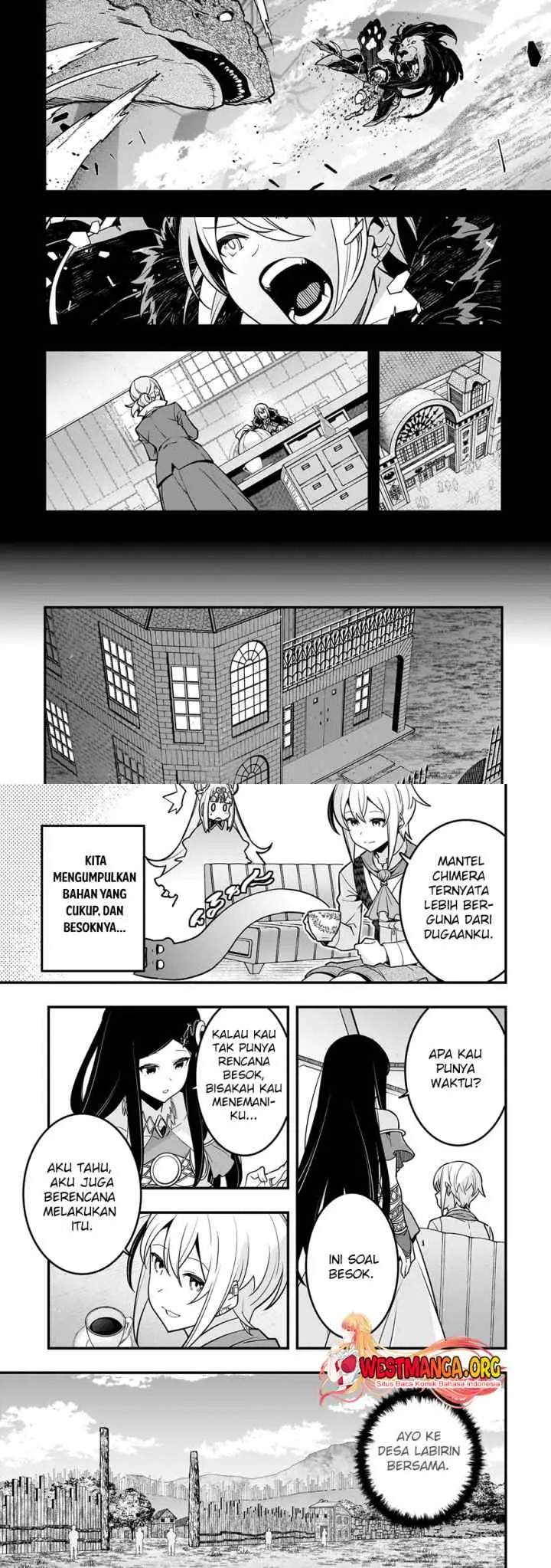 Kyoukai Meikyuu to Ikai no Majutsushi chapter 63 halaman 13