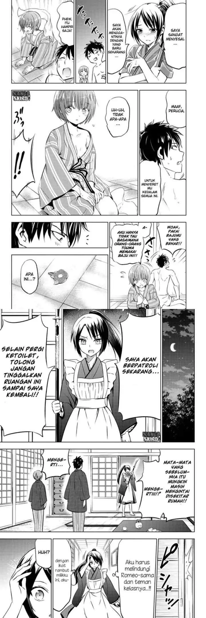Kishuku Gakkou no Juliet chapter 50 halaman 9