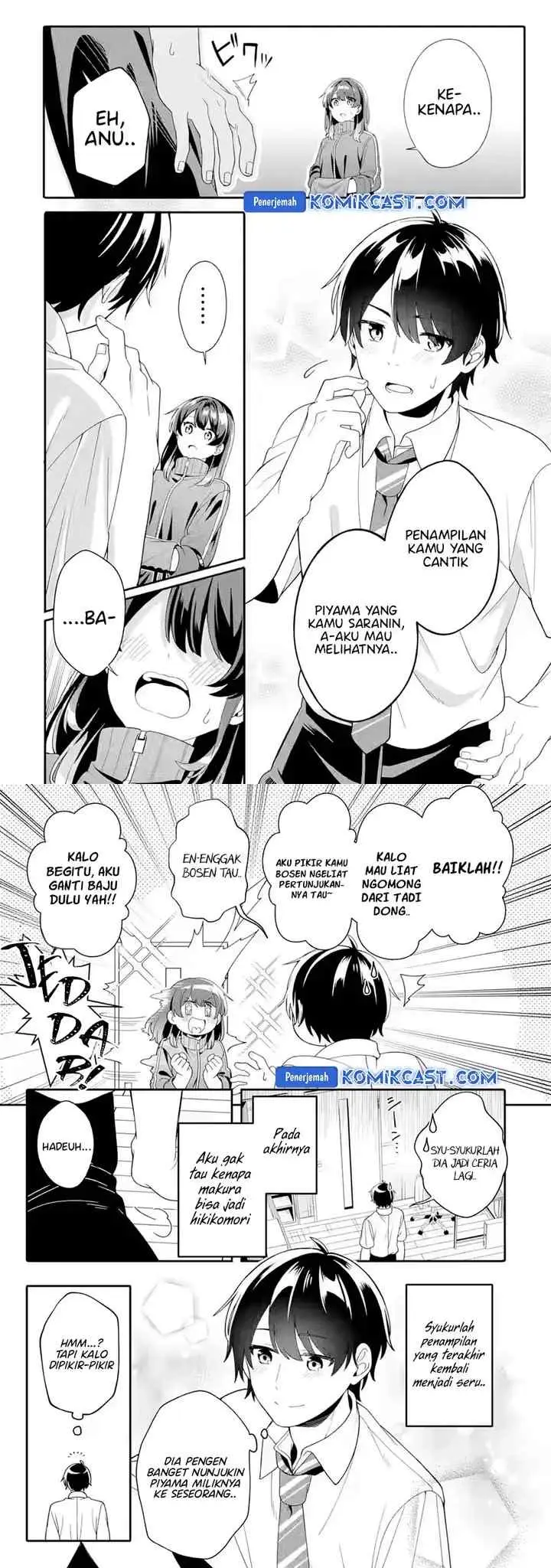 Muboubi Kawaii Pajama Sugata no Bishoujo to Heya de Furikiri chapter 3 halaman 12