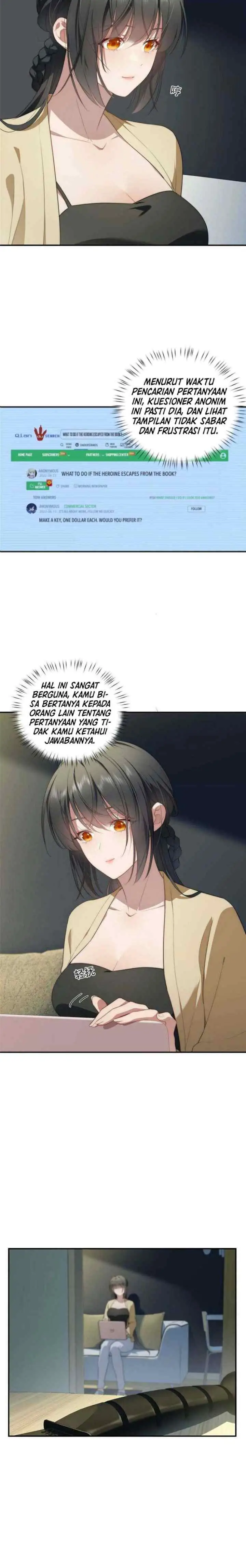 What Do You Do If the Heroine Escapes From Your Novel chapter 31 halaman 9