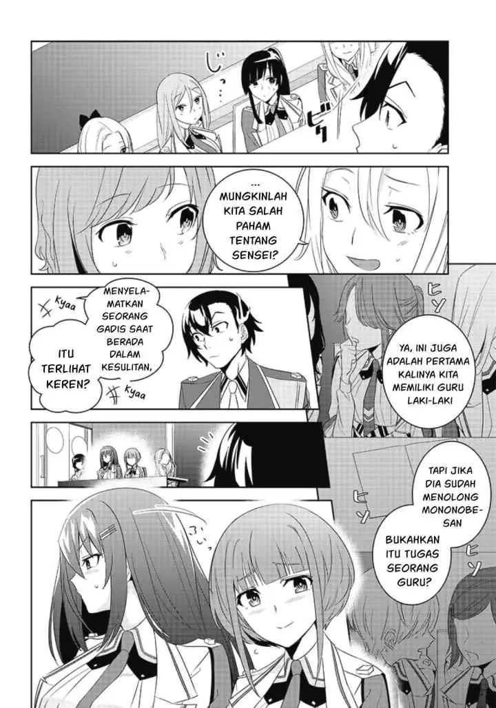 Matei Kyoushi to Juuzoku Shoujo no Haitoku Keiyaku chapter 3.2 halaman 6
