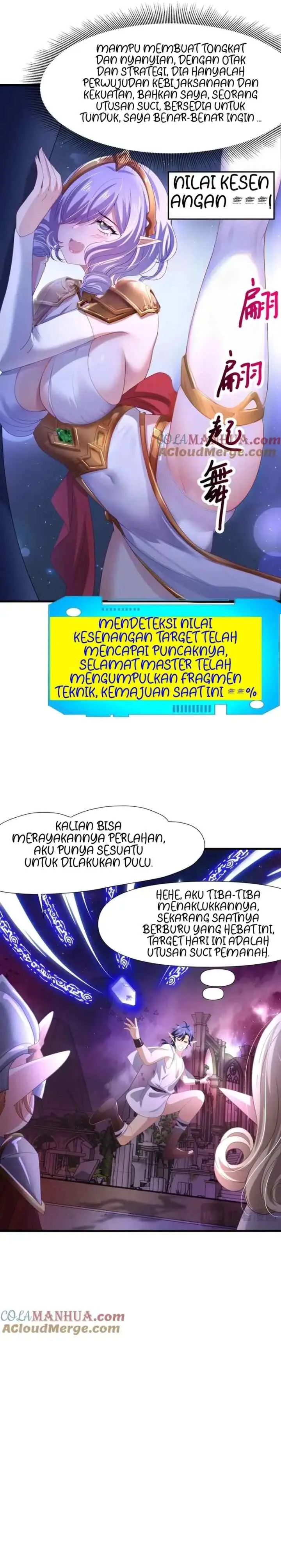 After Merging With the Goddess, I Am Invincible chapter 55 halaman 10