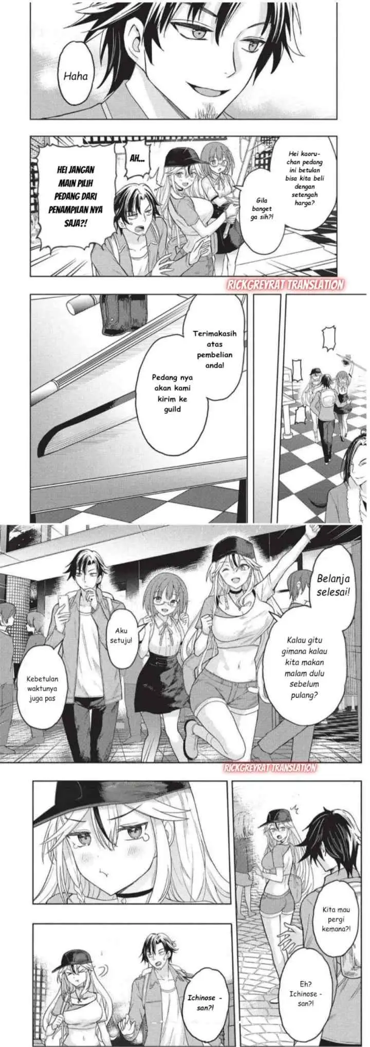 Gal to Dungeon to Shuukai Okure no Tansaku Eiyuutan ~Moto Legend Ima wa Wakeari tei Rank Tansakushana Ore ga, S-Kyuu Gal ni Natsukare Makutte Ikusei wo Makase Sareta~ chapter 5 halaman 4