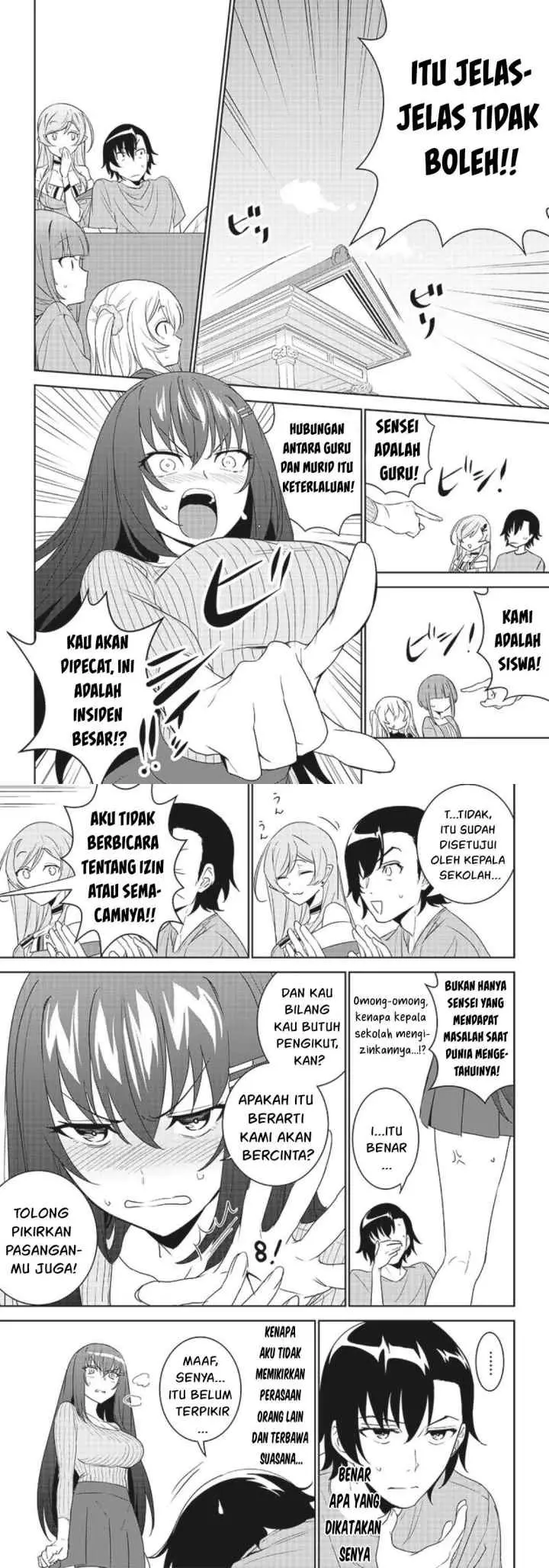 Matei Kyoushi to Juuzoku Shoujo no Haitoku Keiyaku chapter 6.1 halaman 7