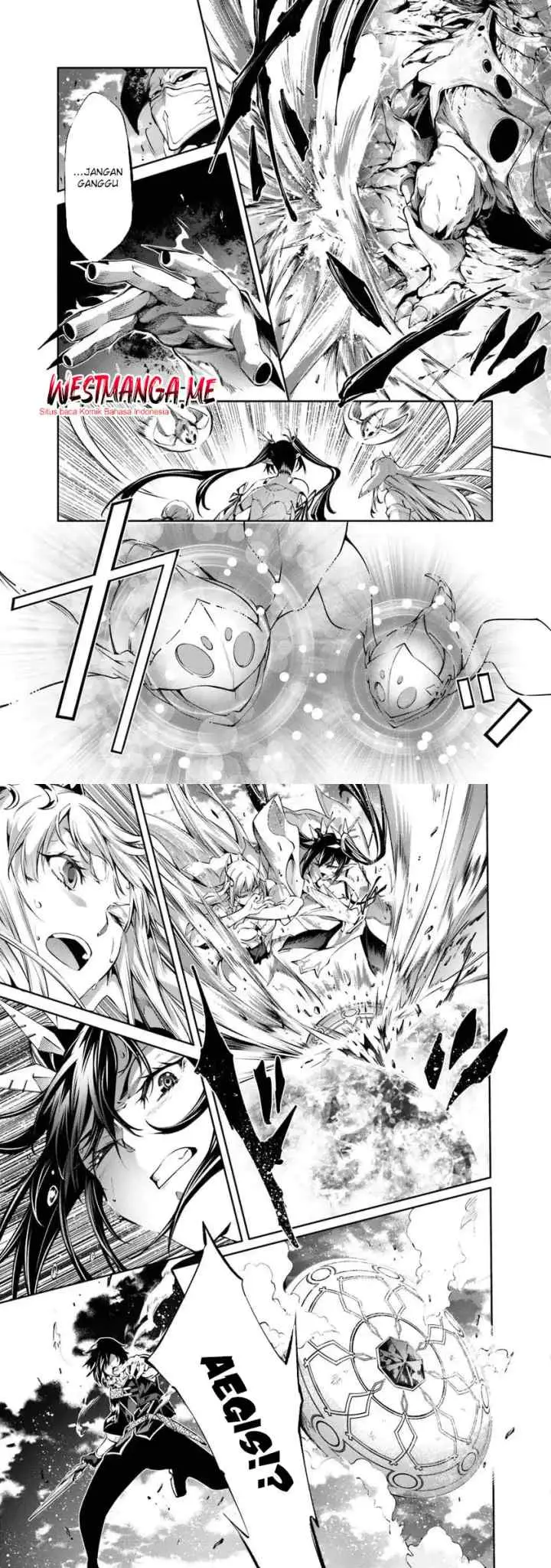 Kamigami ni Sodaterare Shimo no, Saikyou to Naru chapter 57 halaman 14