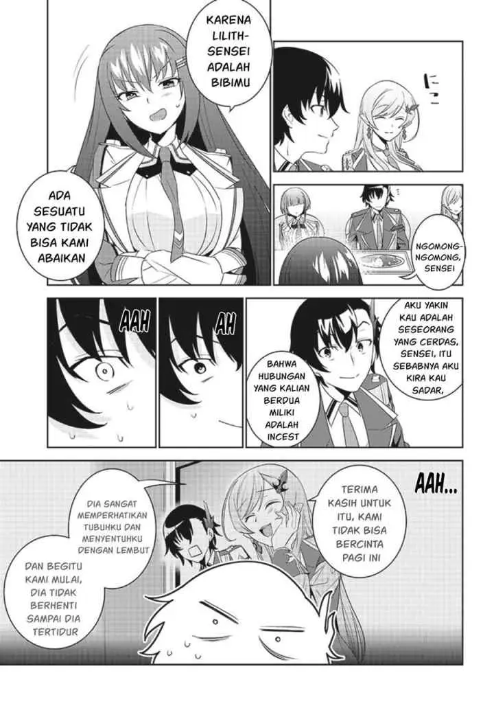 Matei Kyoushi to Juuzoku Shoujo no Haitoku Keiyaku chapter 4.1 halaman 8