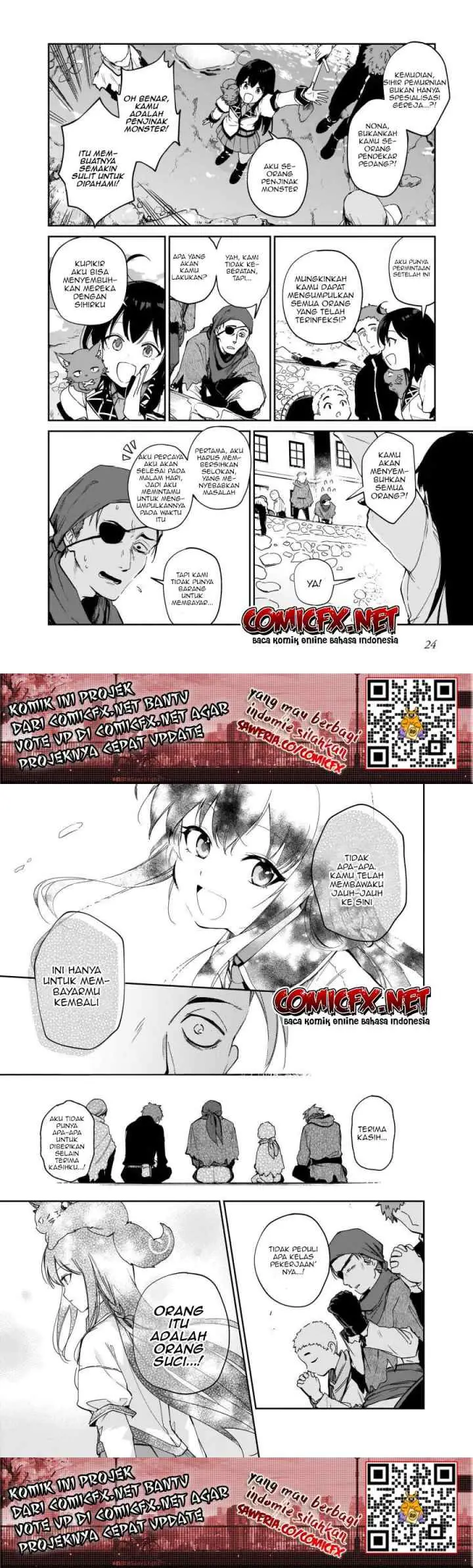 Seijo-sama? Ie, Toorisugari no Mamonotsukai desu! chapter 4 halaman 12