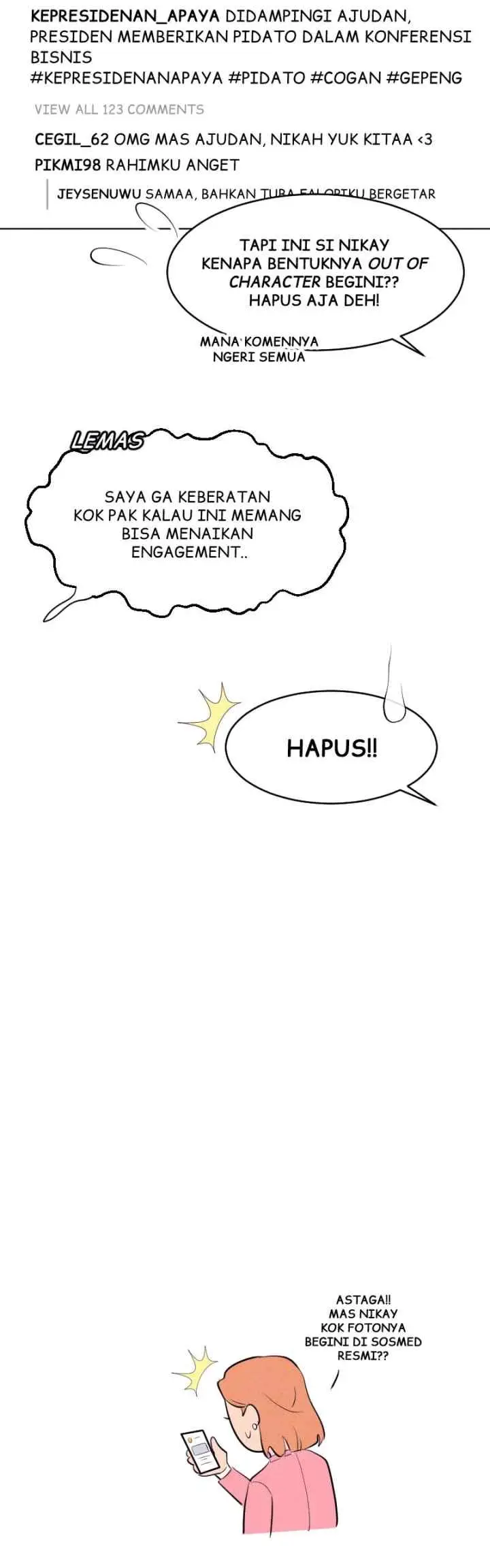 Stand Up, Mr. President! chapter 155 halaman 14