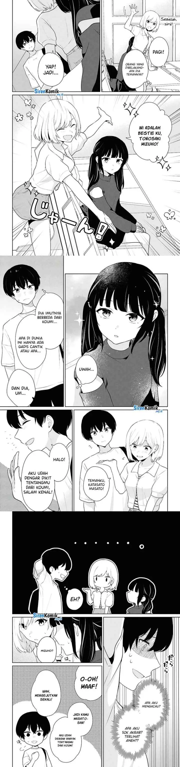 Danjohi 1:5 no Sekai demo Futsu ni Ikirareru to Omotta? ~ Geki Juu Kanjou na Kanojotachi ga Mujikaku Danshi ni Honrousaretara chapter 7 halaman 5