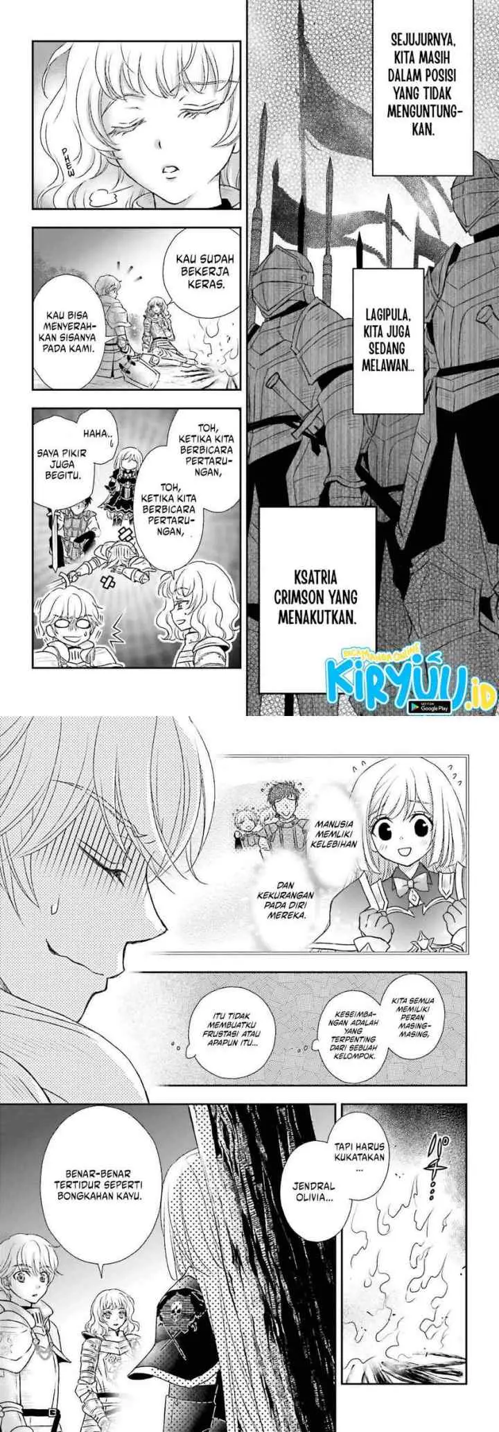 Shinigami ni Sodaterareta Shoujo wa Shikkoku no Tsurugi wo Mune ni Idaku chapter 34 halaman 5