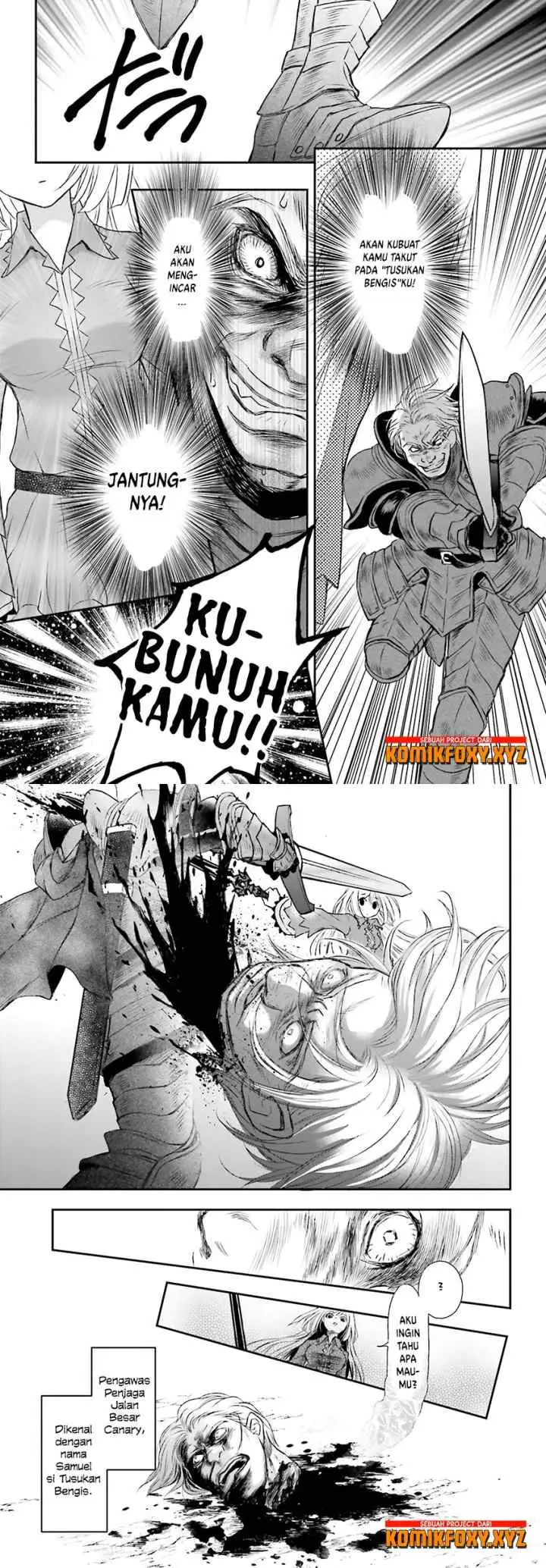 Shinigami ni Sodaterareta Shoujo wa Shikkoku no Tsurugi wo Mune ni Idaku chapter 1 halaman 12