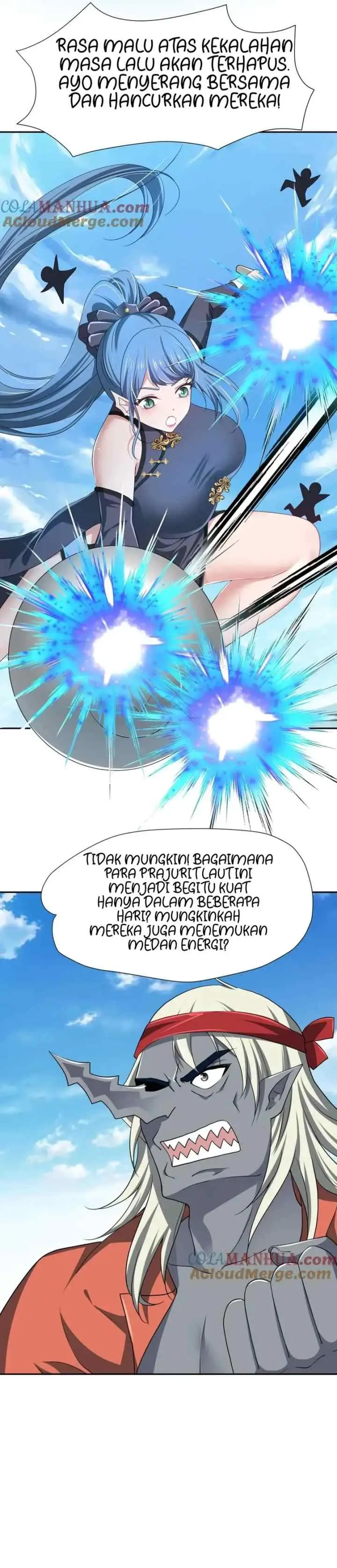 After Merging With the Goddess, I Am Invincible chapter 73 halaman 9