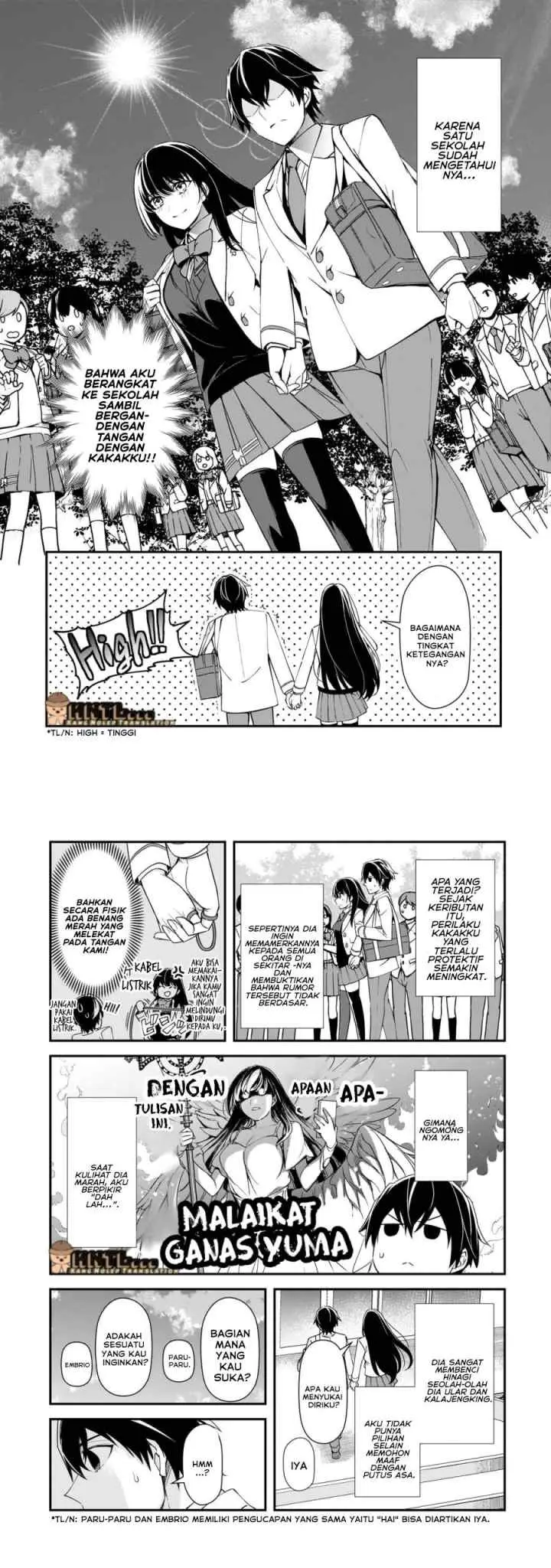 Ore ni Trauma wo Ataeta Joshi-tachi ga Chirachira Mitekuru kedo, Zannen desu ga Teokure desu chapter 16 halaman 4