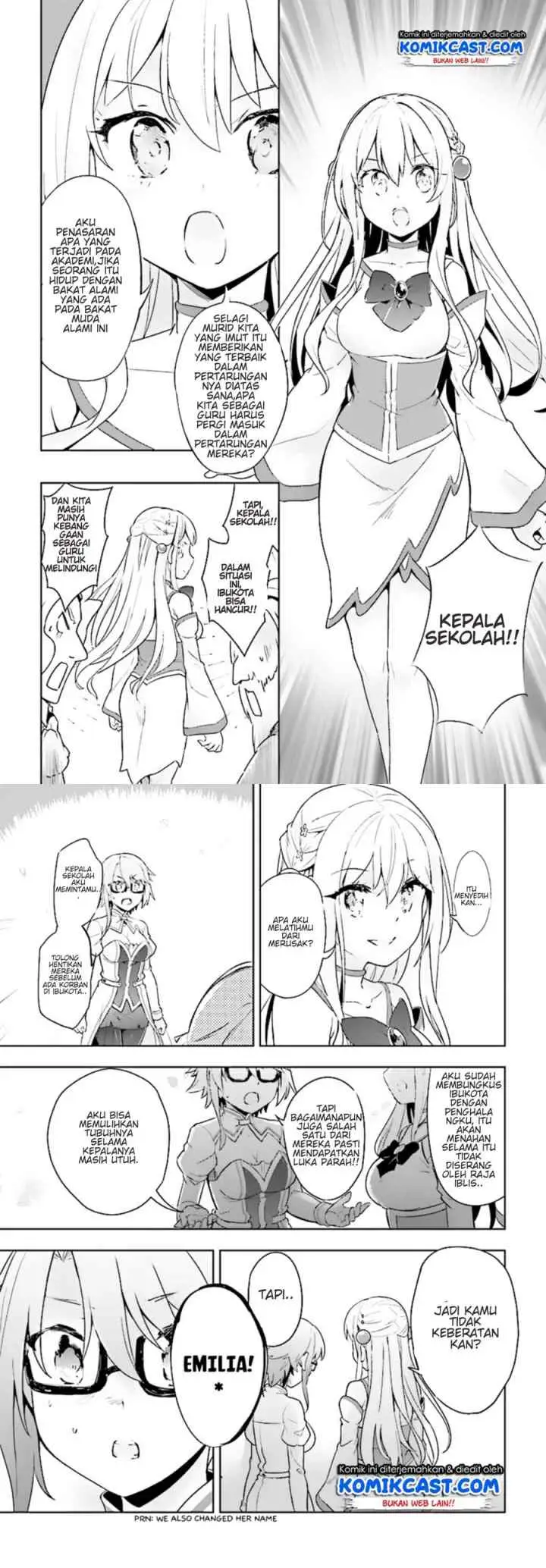 Kenshi o Mezashite Nyugaku Shitanoni Maho Tekisei 9999 Nandesukedo!? chapter 10 halaman 4