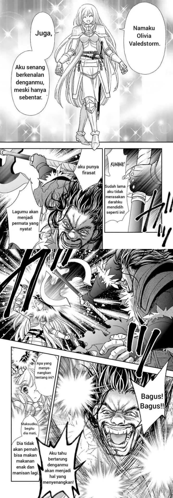 Shinigami ni Sodaterareta Shoujo wa Shikkoku no Tsurugi wo Mune ni Idaku chapter 28 halaman 10