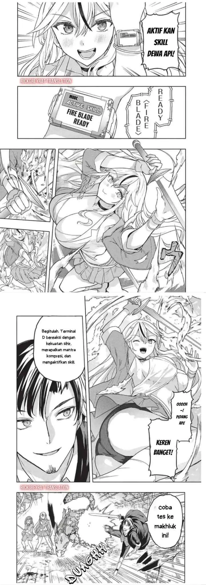 Gal to Dungeon to Shuukai Okure no Tansaku Eiyuutan ~Moto Legend Ima wa Wakeari tei Rank Tansakushana Ore ga, S-Kyuu Gal ni Natsukare Makutte Ikusei wo Makase Sareta~ chapter 6 halaman 5