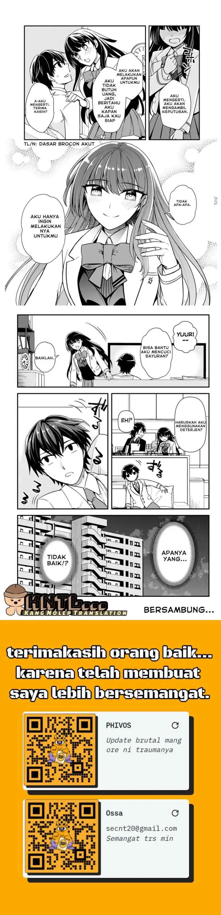 Ore ni Trauma wo Ataeta Joshi-tachi ga Chirachira Mitekuru kedo, Zannen desu ga Teokure desu chapter 5 halaman 13