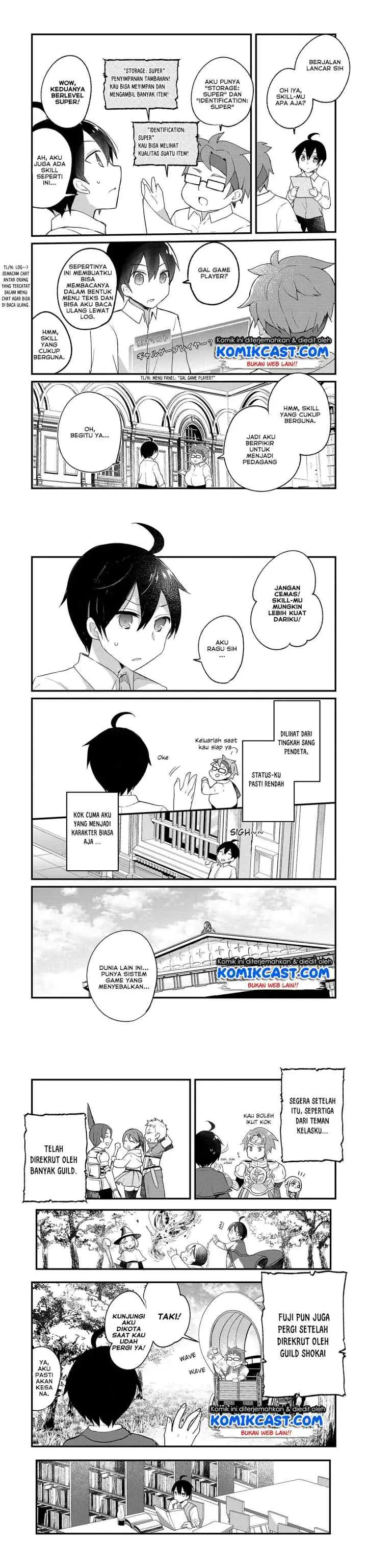 Shinja Zero no Megami-sama to Hajimeru Isekai Kouryaku chapter 1 halaman 8