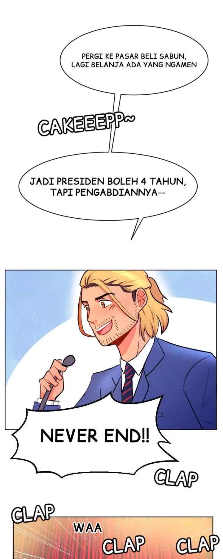 Stand Up, Mr. President! chapter 4 halaman 12