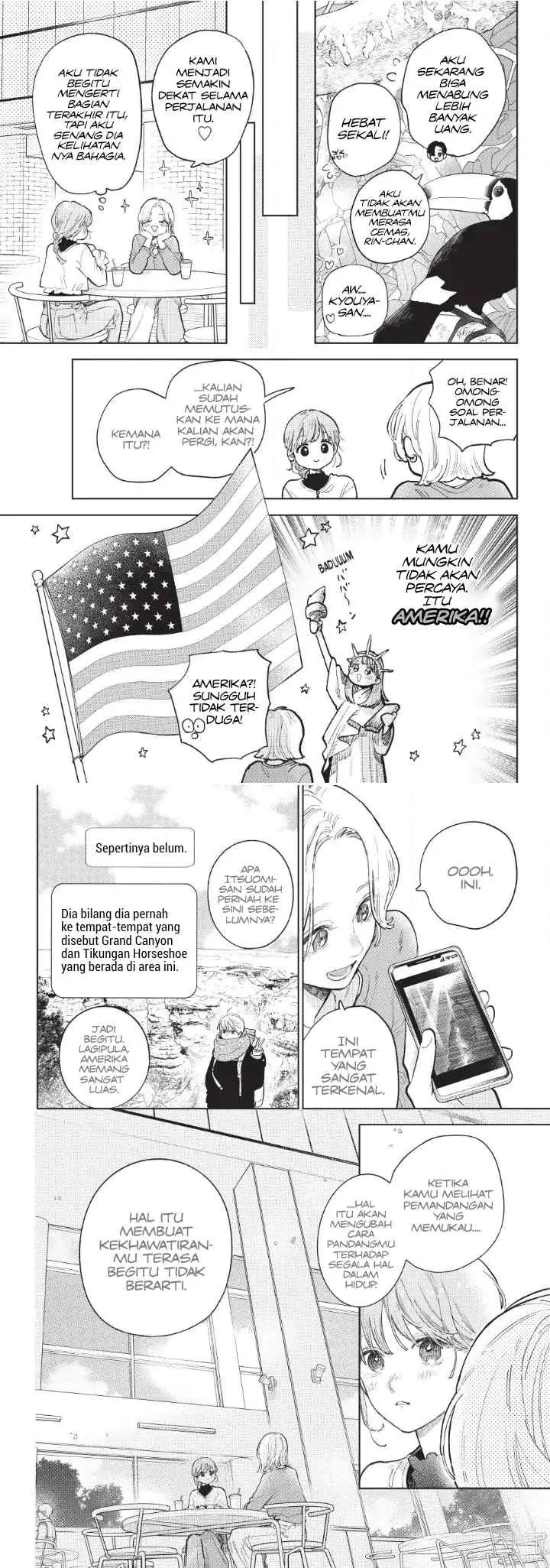 Yubisaki to Renren chapter 53 halaman 5