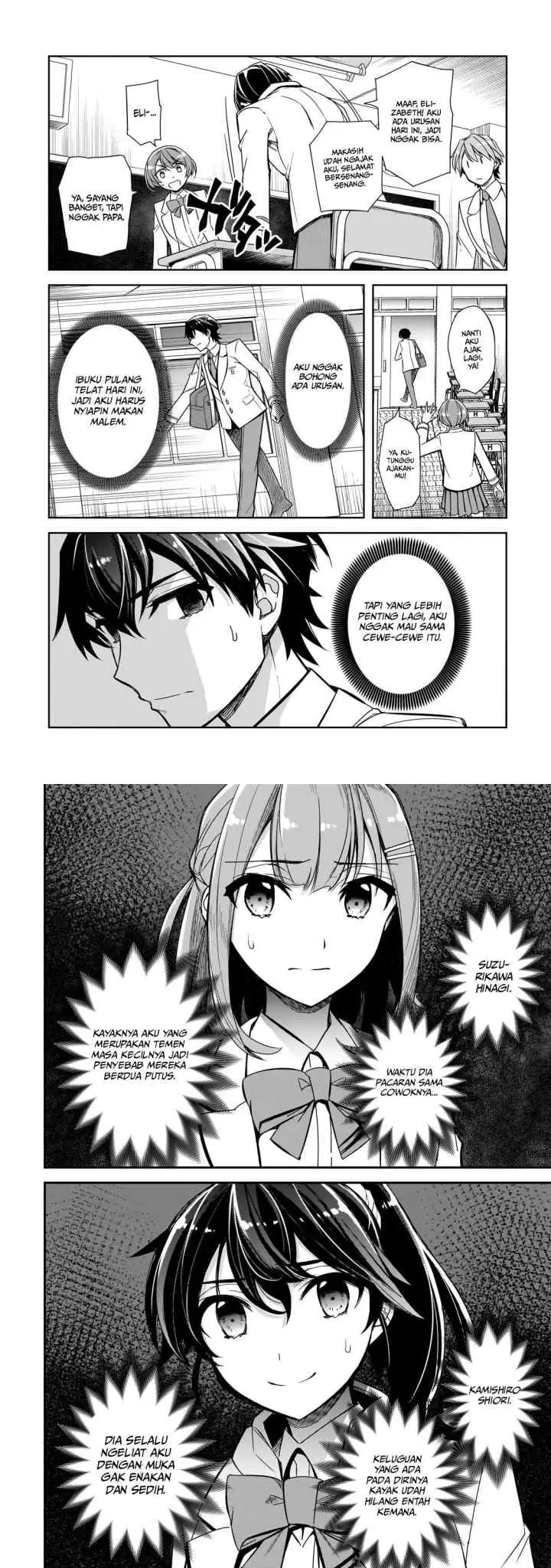 Ore ni Trauma wo Ataeta Joshi-tachi ga Chirachira Mitekuru kedo, Zannen desu ga Teokure desu chapter 1 halaman 9