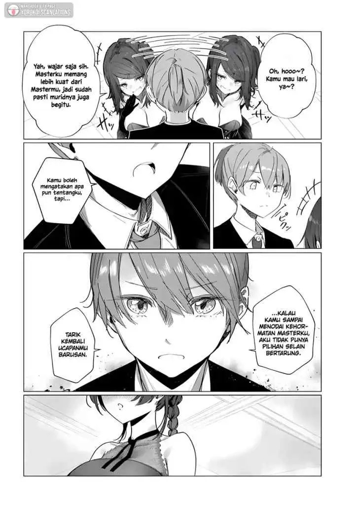 Doukyo Shiteiru Kensei no Onna Shishou ga Kawaisugite Mainichi Shiawase Desu chapter 9.1 halaman 4