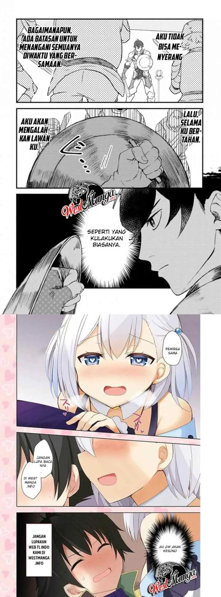Sono Monban, Saikyou Nitsuki: Tsuihou Sareta Bougyo Ryoku 9999 no Senshi, Outo no Monban Toshite Musou Suru chapter 1 halaman 12