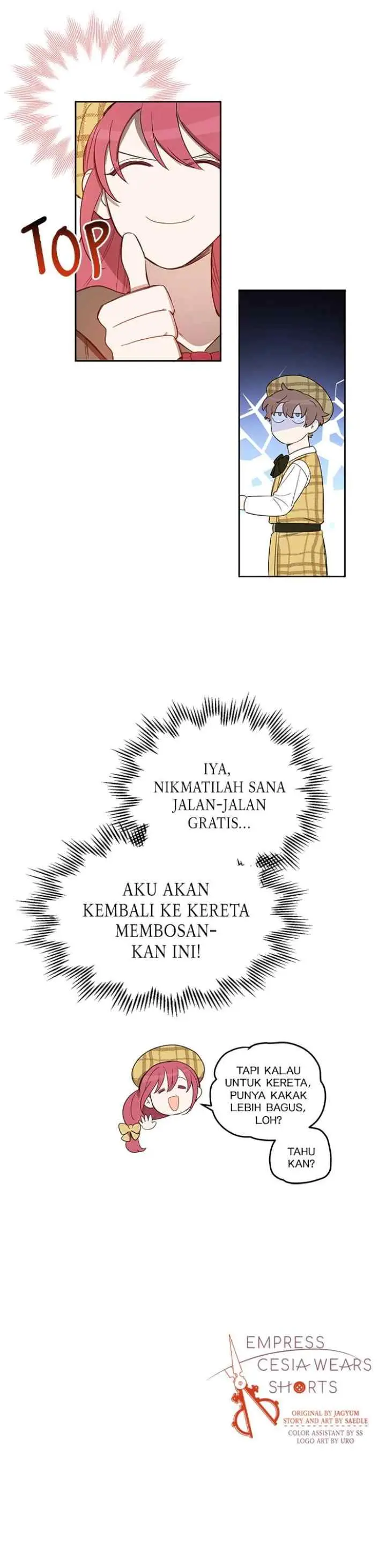 Queen Cecia's Shorts chapter 64 halaman 17