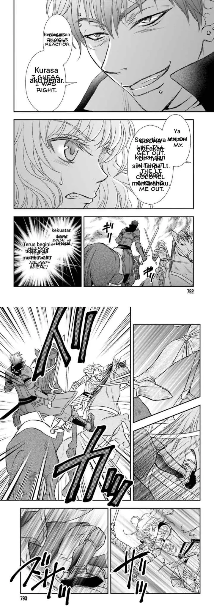 Shinigami ni Sodaterareta Shoujo wa Shikkoku no Tsurugi wo Mune ni Idaku chapter 29.1 halaman 4