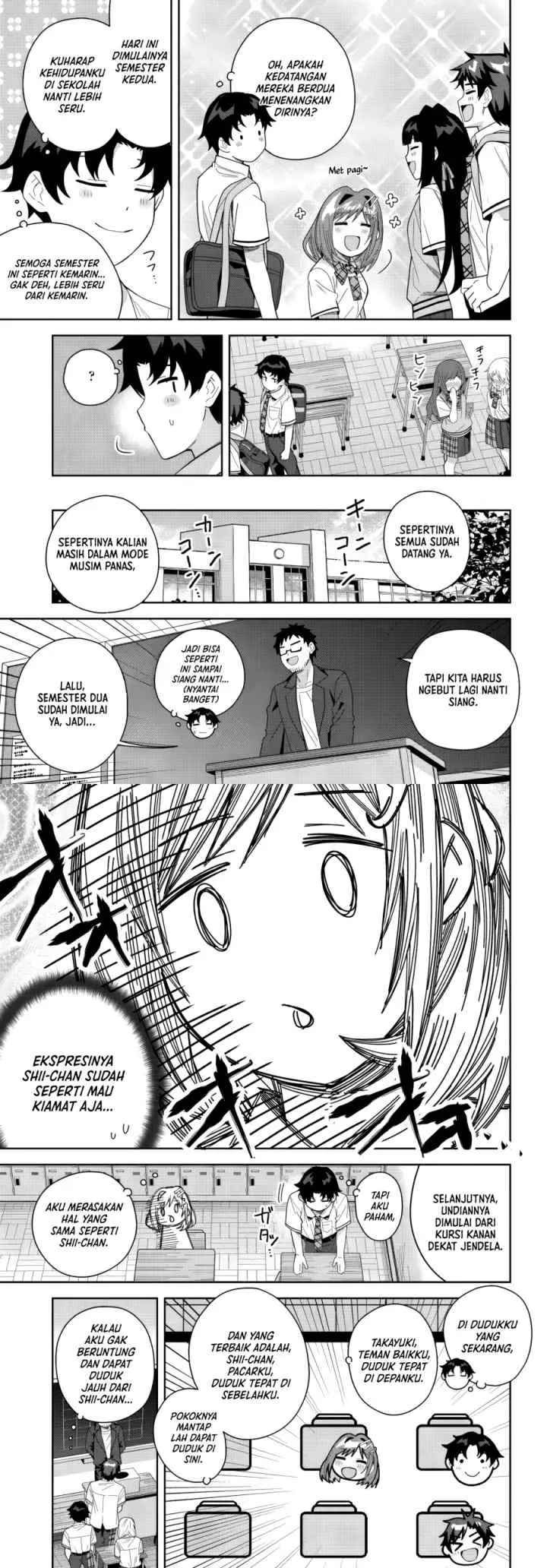 Classmate no Moto Idol ga, Tonikaku Kyodou Fushin Nan desu chapter 24 halaman 6