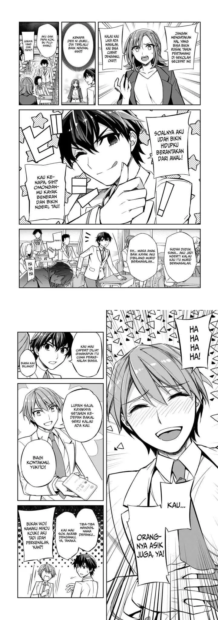Ore ni Trauma wo Ataeta Joshi-tachi ga Chirachira Mitekuru kedo, Zannen desu ga Teokure desu chapter 1 halaman 6
